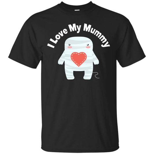 Mom shirt Funny gift for Mom I Love My Mummy Unisex Tees - GoneBold.gift
