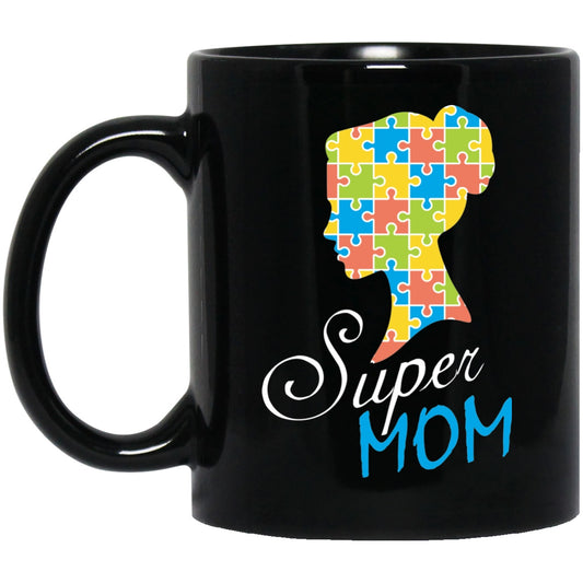 Autism Awareness Mug - Black Coffee Mugs - GoneBold.gift
