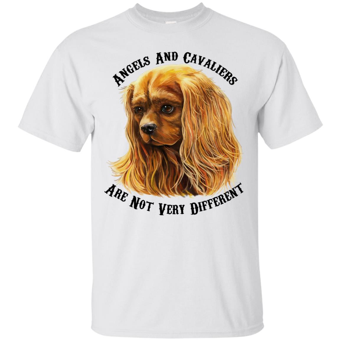 Cavalier King Charles Spaniel Ruby Angels T-Shirt - GoneBold.gift