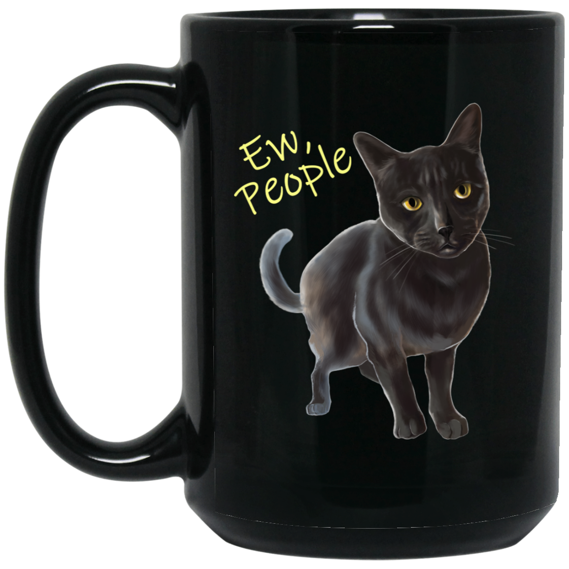 Ew, People Funny Cat Mug - GoneBold.gift