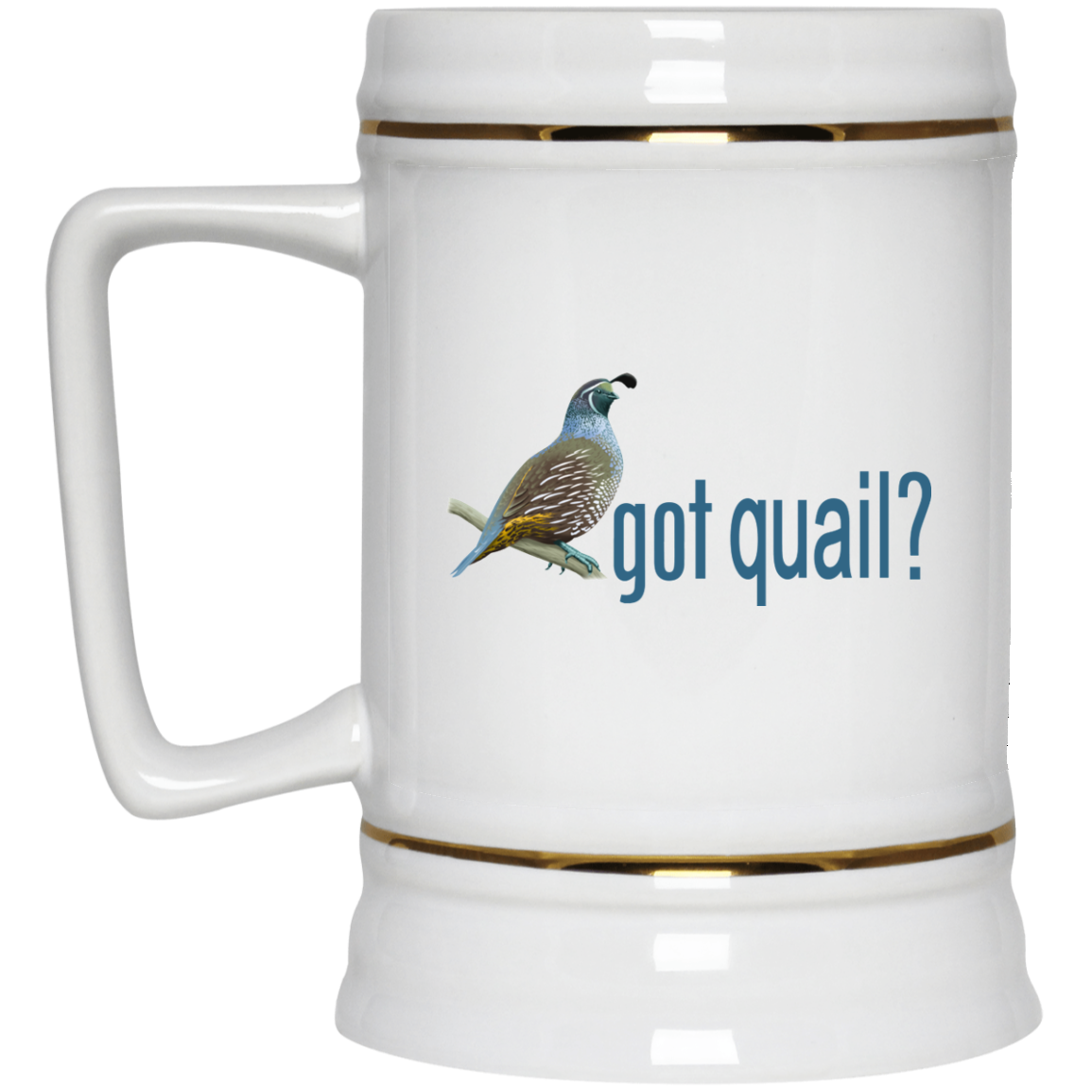 Quail Mug - Got Quail, California Valley Quail, Quail Breeder Gifts - GoneBold.gift