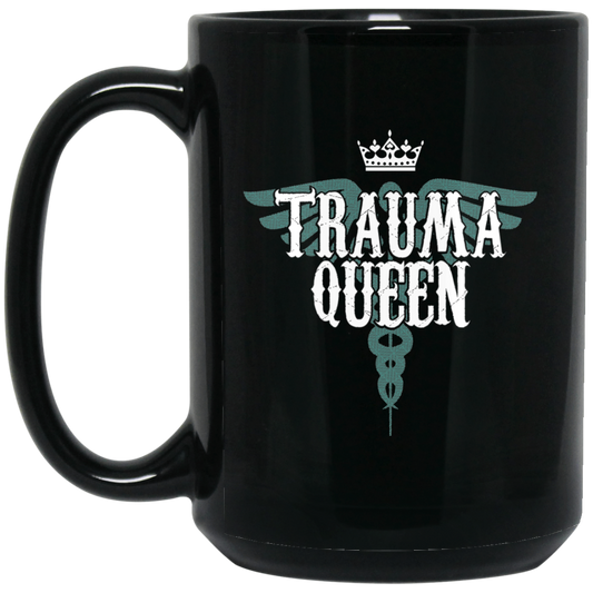 Nurse Mug - Trauma Queen - GoneBold.gift