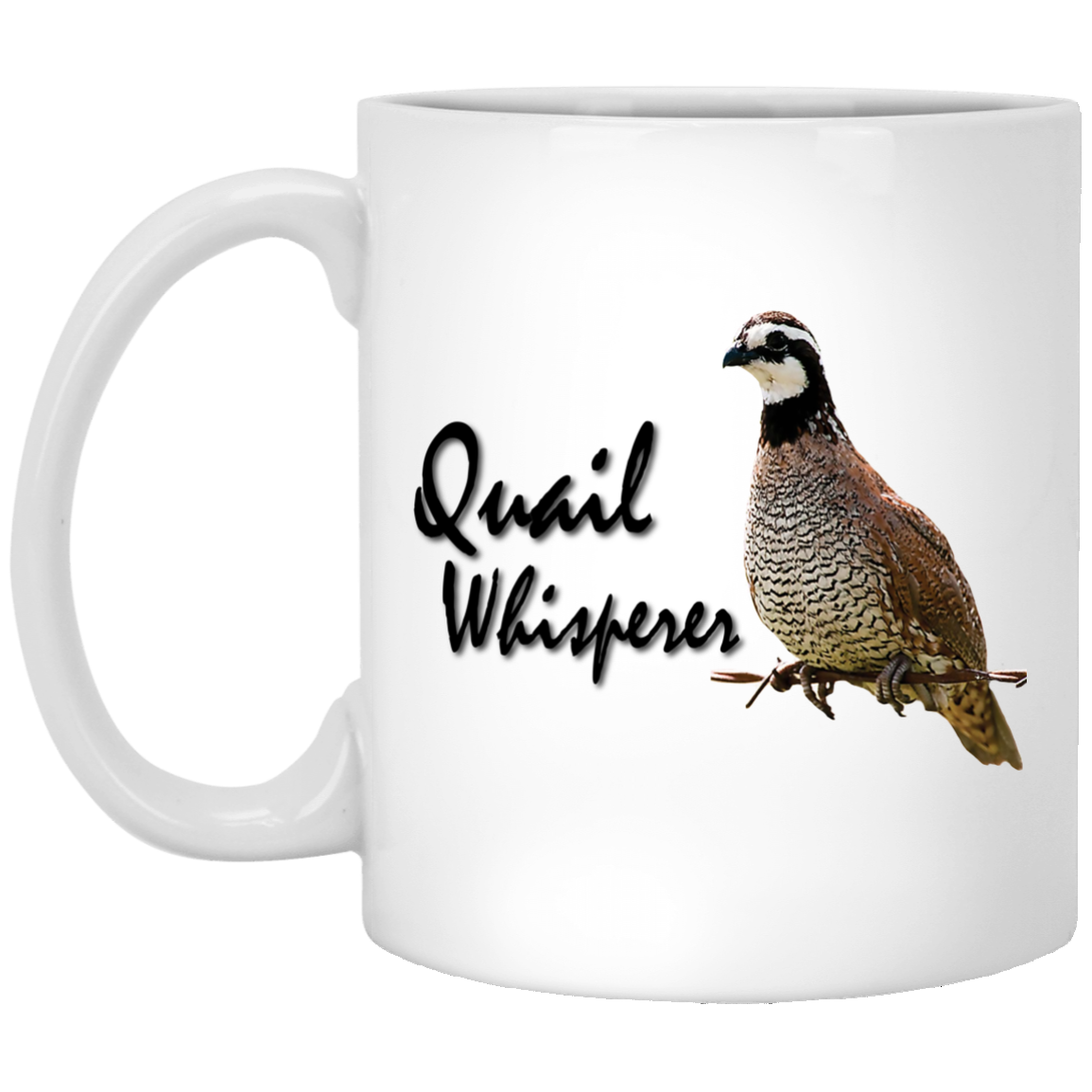 Quail Whisperer Coffee Mug - Bobwhite Quail - GoneBold.gift