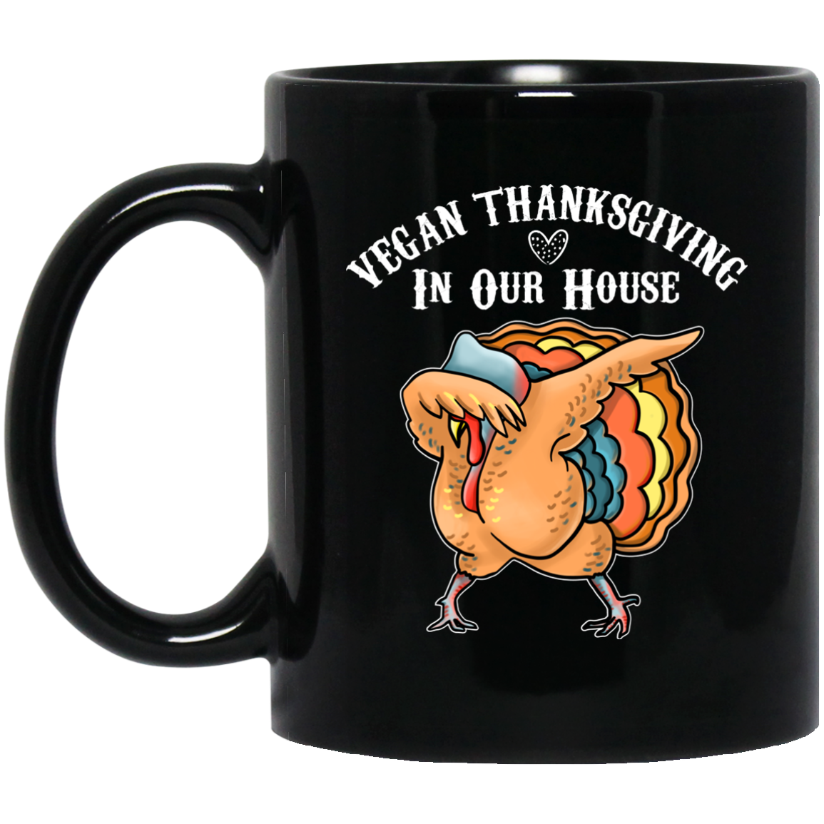 Vegan Mug - Dubbing Turkey, Vegan Turkey, Vegan Gifts - Vegan Thanksgiving - GoneBold.gift