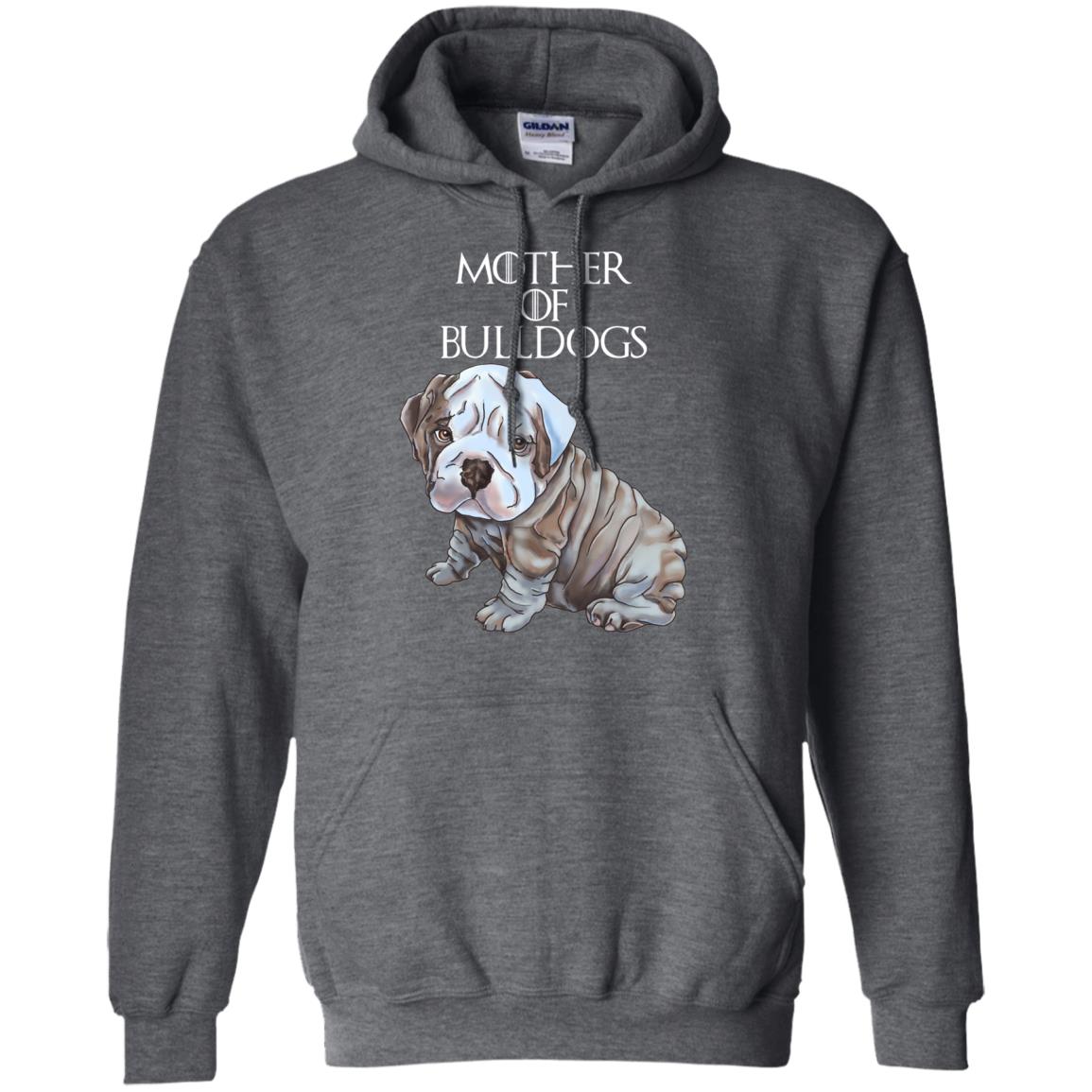 English bulldog Hoodie For Women - Mother of Bulldogs - GoneBold.gift