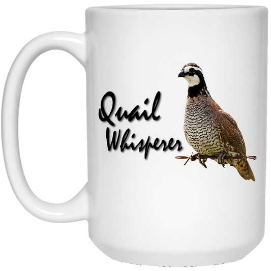 Quail Whisperer Coffee Mug - Bobwhite Quail - GoneBold.gift