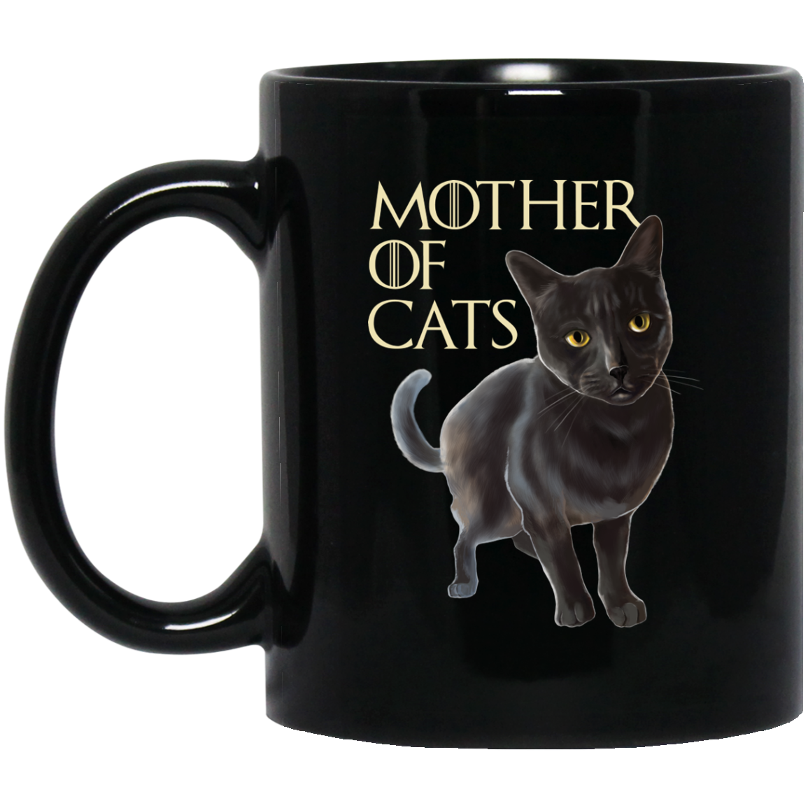 Mother of cats sales mug