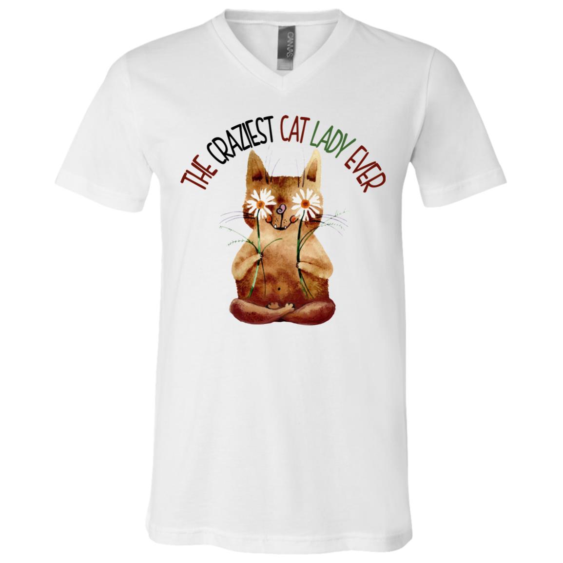 Cat Shirt Crazy Cat Lady Funny Unisex Tees - GoneBold.gift