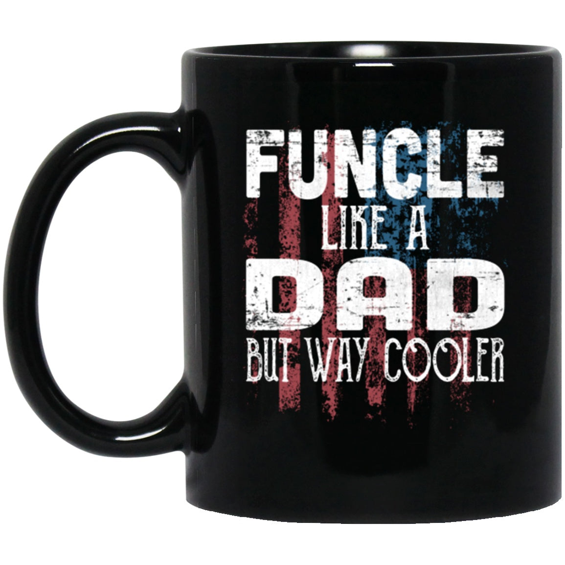 Funcle Mug gift for Uncle Black Coffee Mugs - GoneBold.gift