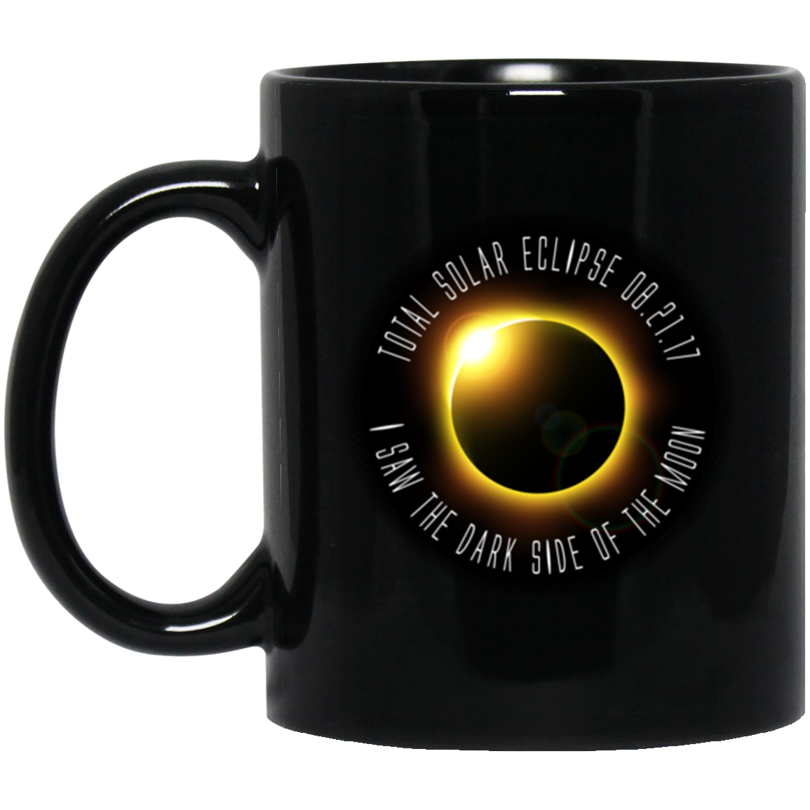 Solar Eclipse Coffee Mug - Dark Side Of The Moon - GoneBold.gift