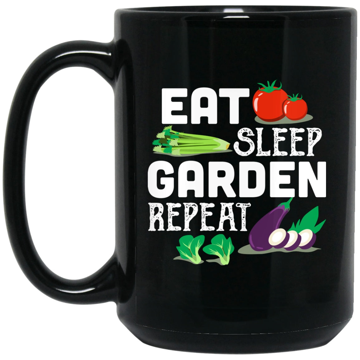 Funny Garden Mug Gift Black Coffee Mugs - GoneBold.gift