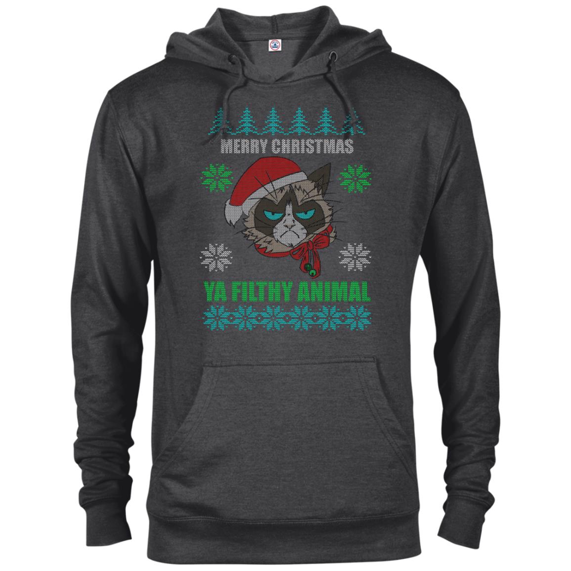 Christmas Ugly Sweater Grumpy Cat Funny Hoodies sweaters - GoneBold.gift