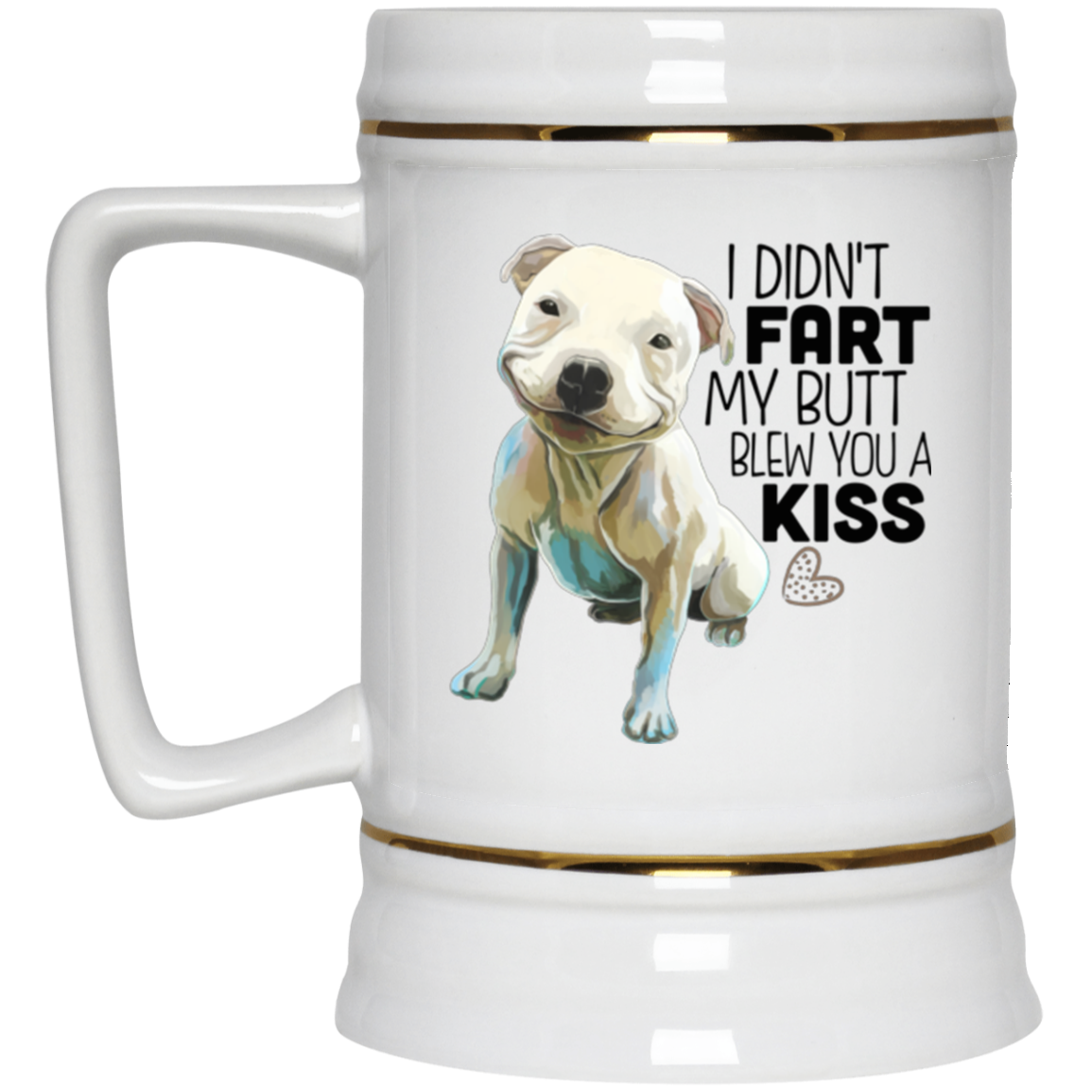 Fart Mug Pit Bull Gifts Funny Mug - GoneBold.gift