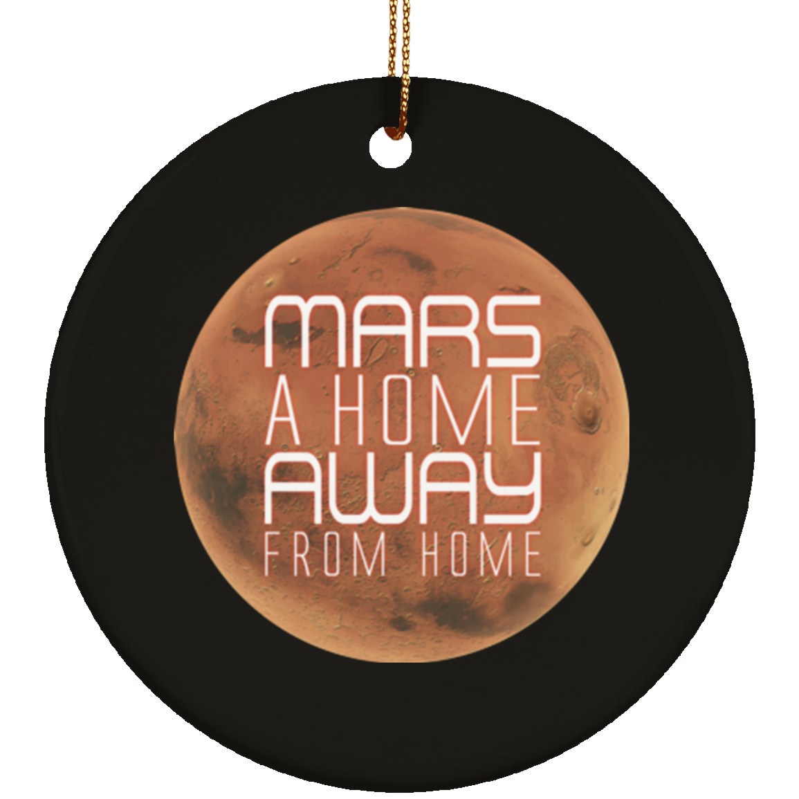 Christmas Tree Decorations - Mars Ornament - GoneBold.gift