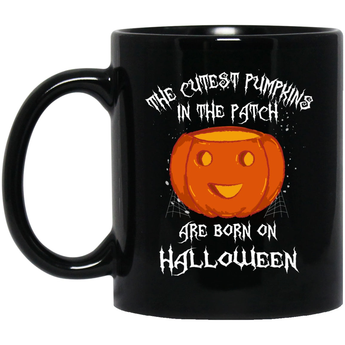 Halloween Birthday Mug, the cutest pumpkins in the patch are born on Halloween, Mugs - GoneBold.gift
