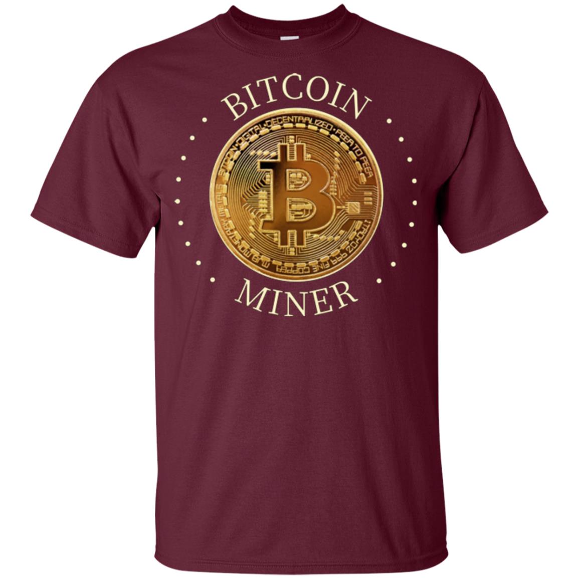 Bitcoin Miner Youth Ultra Cotton Bitcoin T-Shirt - GoneBold.gift