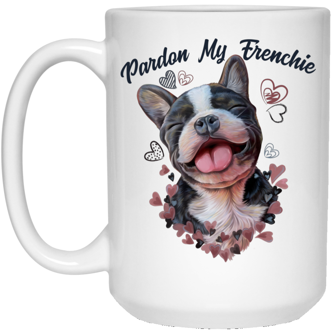French Bulldog Gift, Pardon My Frenchie Mug - GoneBold.gift