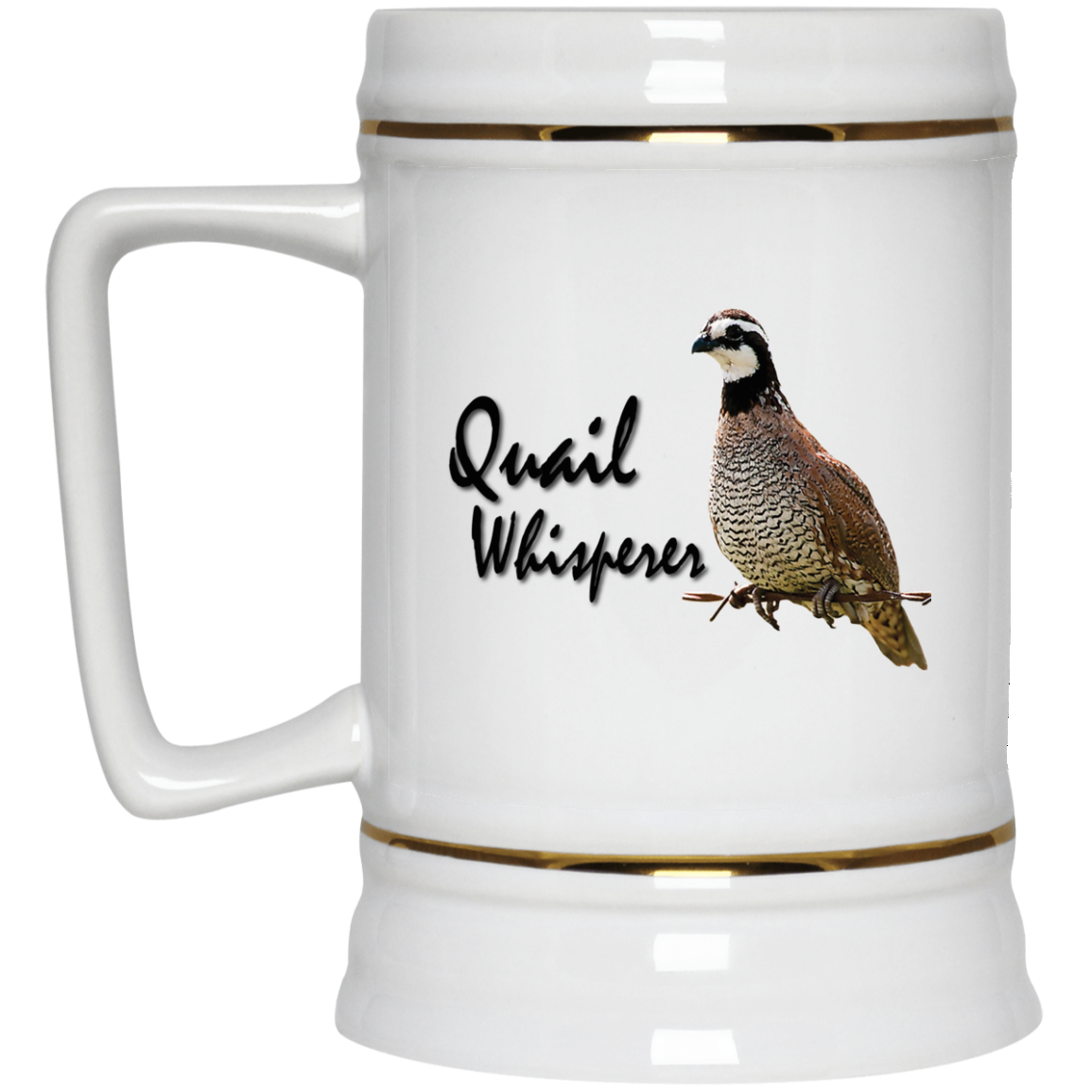 Quail Whisperer Coffee Mug - Bobwhite Quail - GoneBold.gift