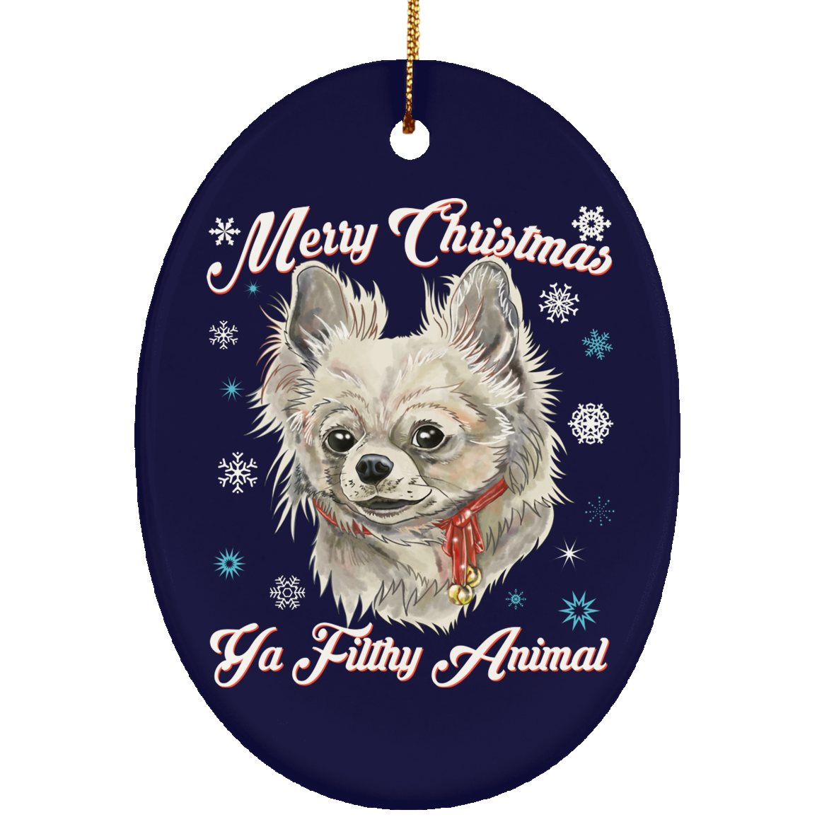 Christmas tree decorations - Chihuahua Dog - GoneBold.gift