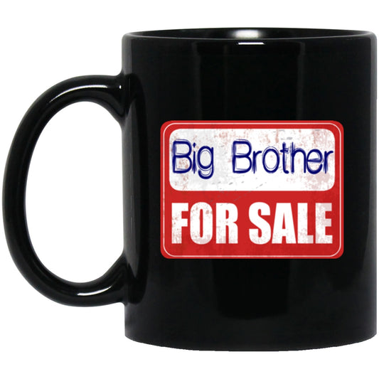 Gift for Big Brother Mug Funny For Sale Black Coffee Mugs - GoneBold.gift