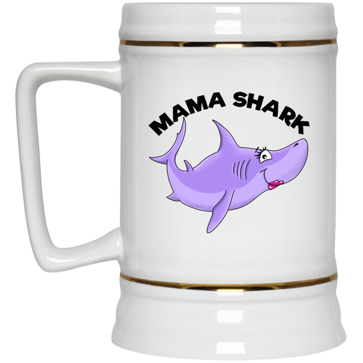 Mama Shark Mug - Shark Family - Gifts for Mom - GoneBold.gift