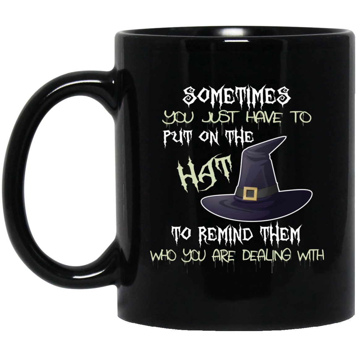 Halloween Witch Mug Black Coffee Mugs - GoneBold.gift