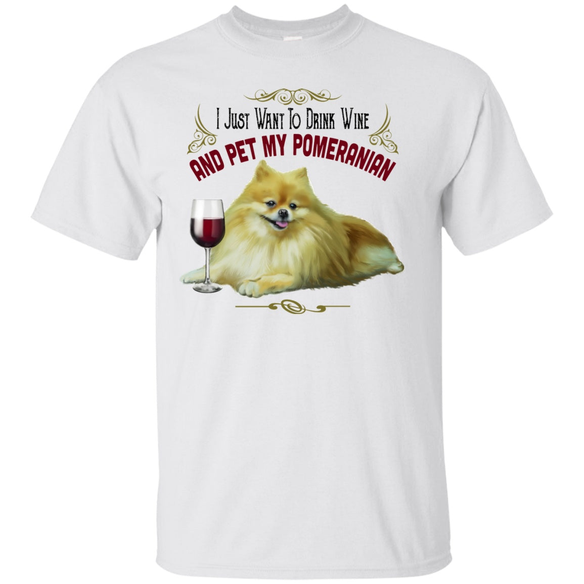 Pomeranian Funny Shirts For Women Girls - GoneBold.gift