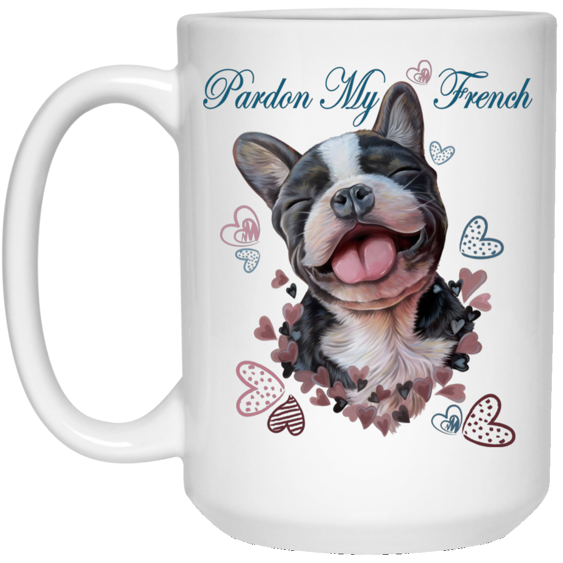 French bulldog Gifts, Funny Mug - Pardon My French - GoneBold.gift