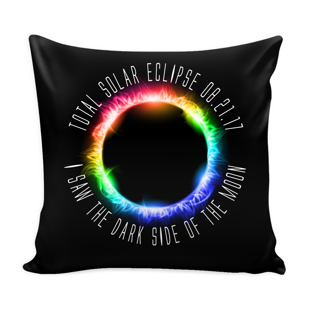 Solar Eclipse Memorabilia Pillow Case - Pillow Cover Only - GoneBold.gift