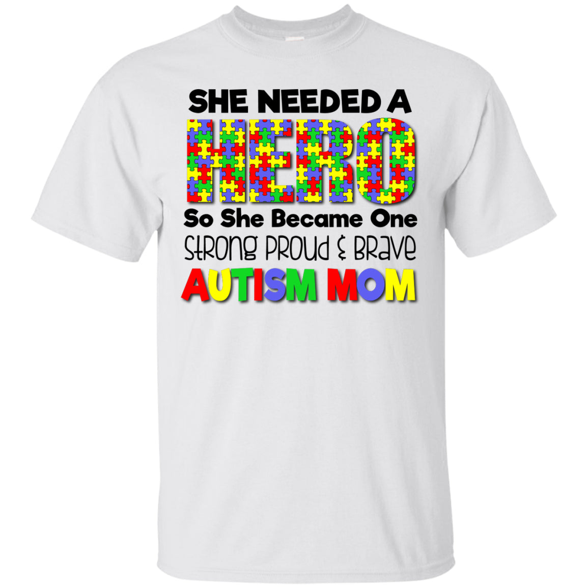 Autism Mom - Hero -  Tees & Hoodies - GoneBold.gift