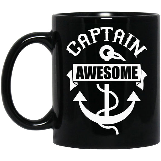 Captain Awesome Coffee Mug - Pirate Mug - GoneBold.gift