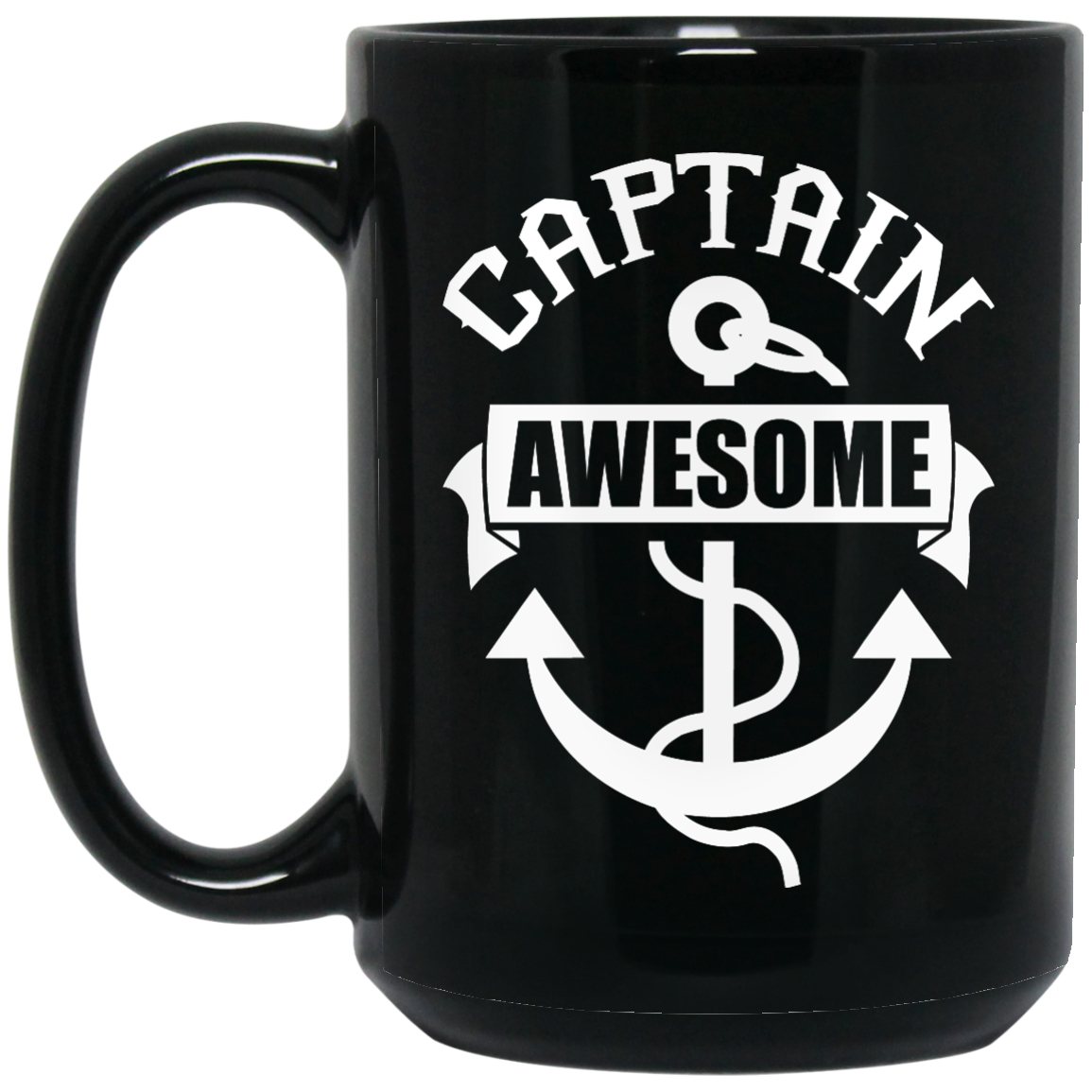 Captain Awesome Coffee Mug - Pirate Mug - GoneBold.gift