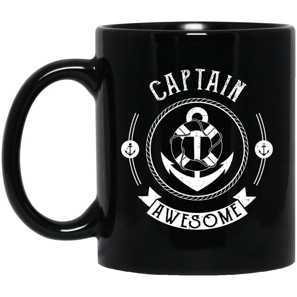 Captain Awesome Mug - Pirate Coffee Mug - GoneBold.gift