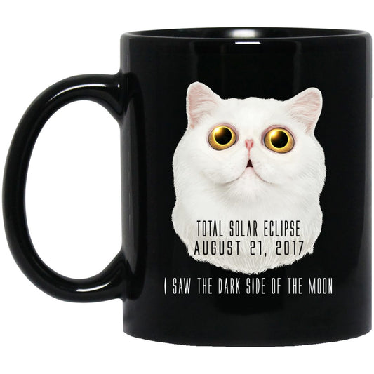 DARK SIDE Cat Solar Eclipse Black Coffee Mugs - GoneBold.gift