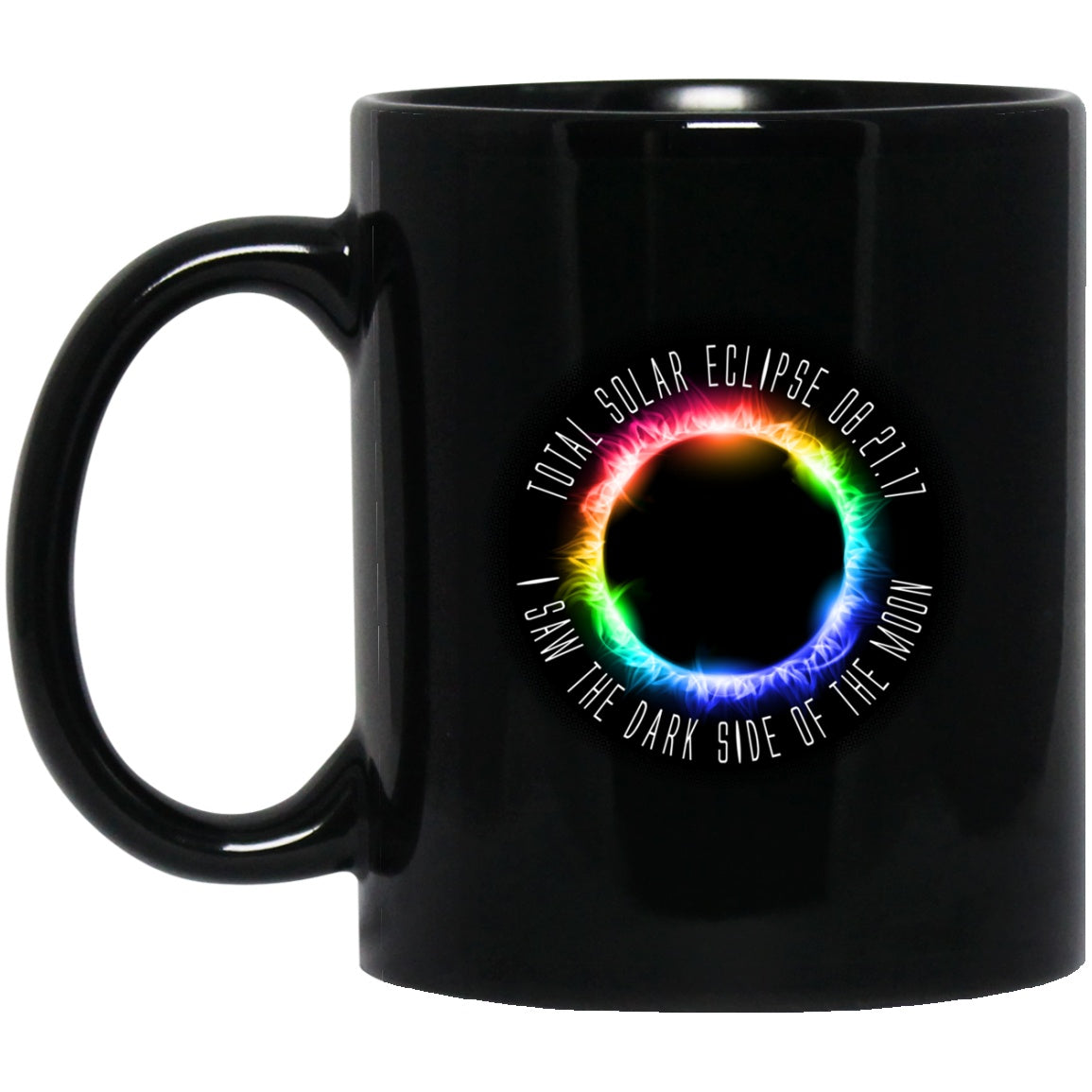 DARK SIDE Solar Eclipse Black Coffee Mugs - GoneBold.gift