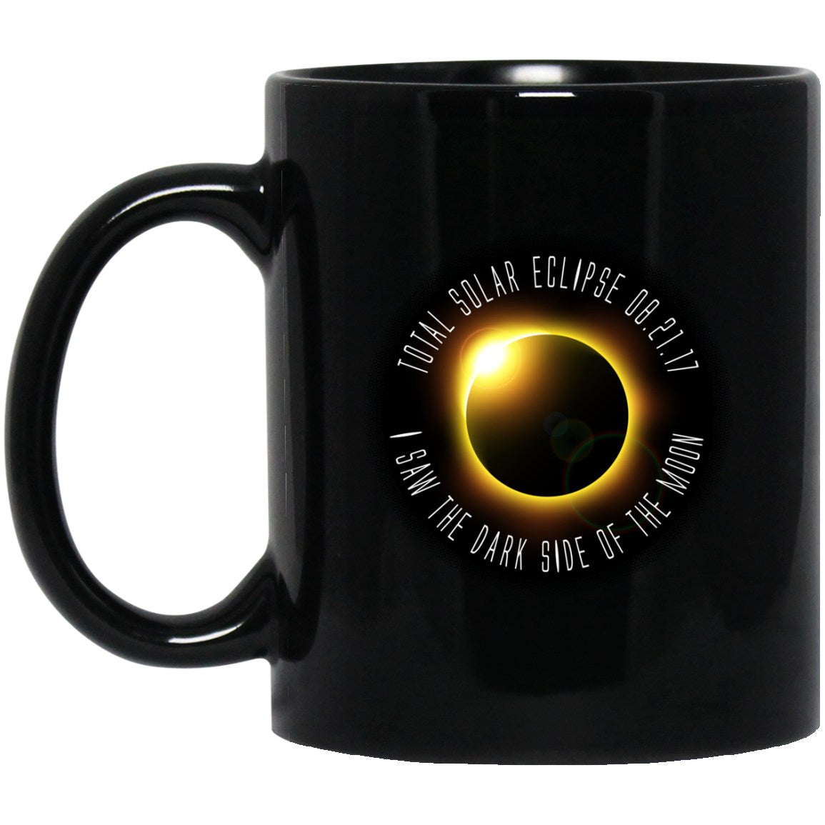 DARK SIDE Solar Eclipse Black Coffee Mugs - GoneBold.gift