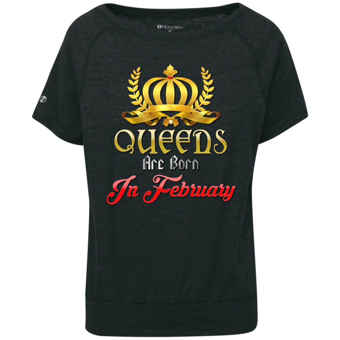 February Birthday Tees - Queens Are Born In February - GoneBold.gift