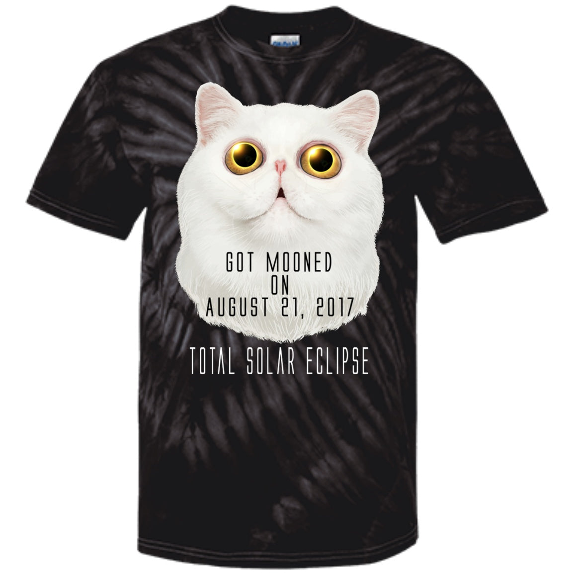 Got Mooned Solar Eclipse Cat Unisex T-Shirts - GoneBold.gift