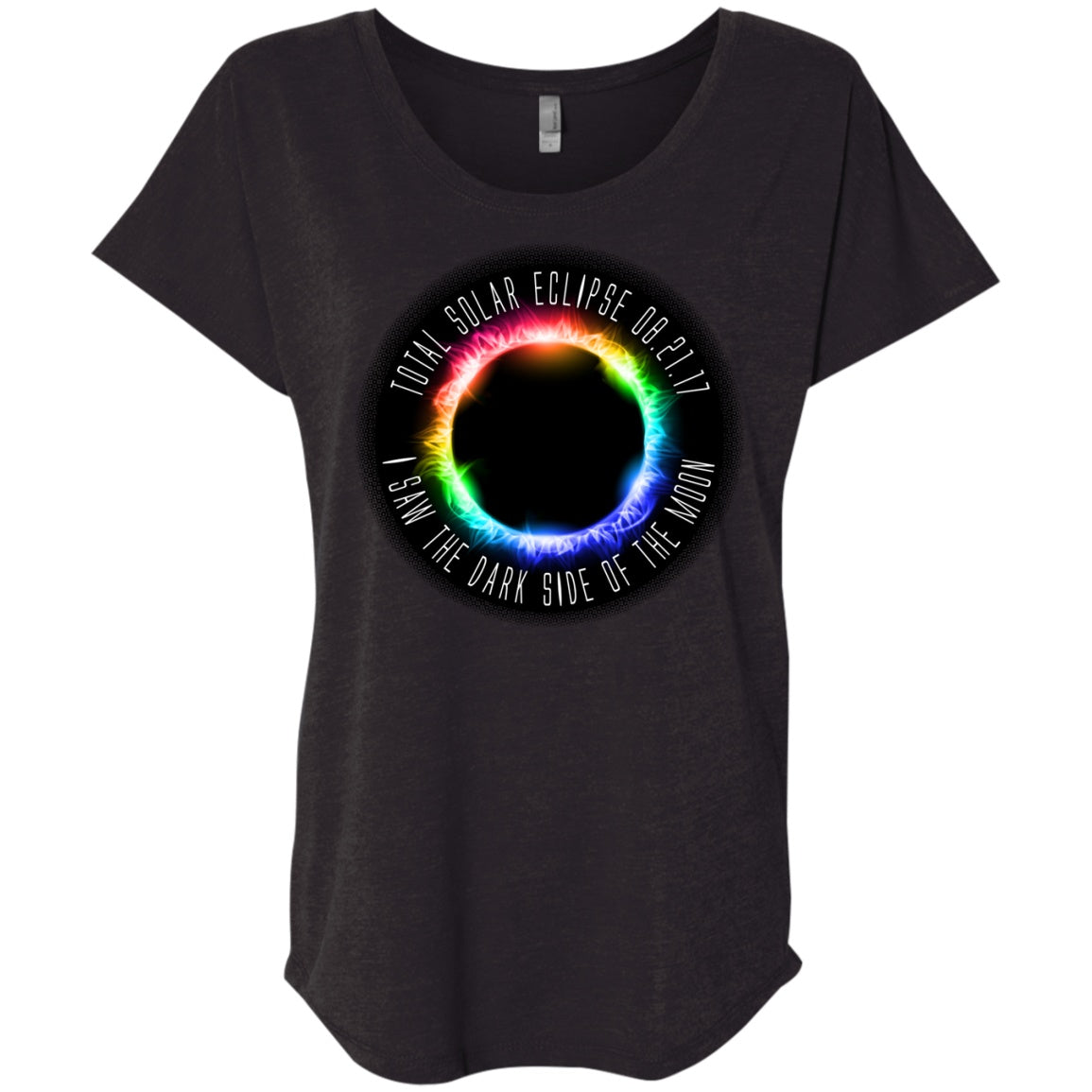 I Saw The Dark Side Of The Moon - Solar Eclipse Shirt for Men women - GoneBold.gift
