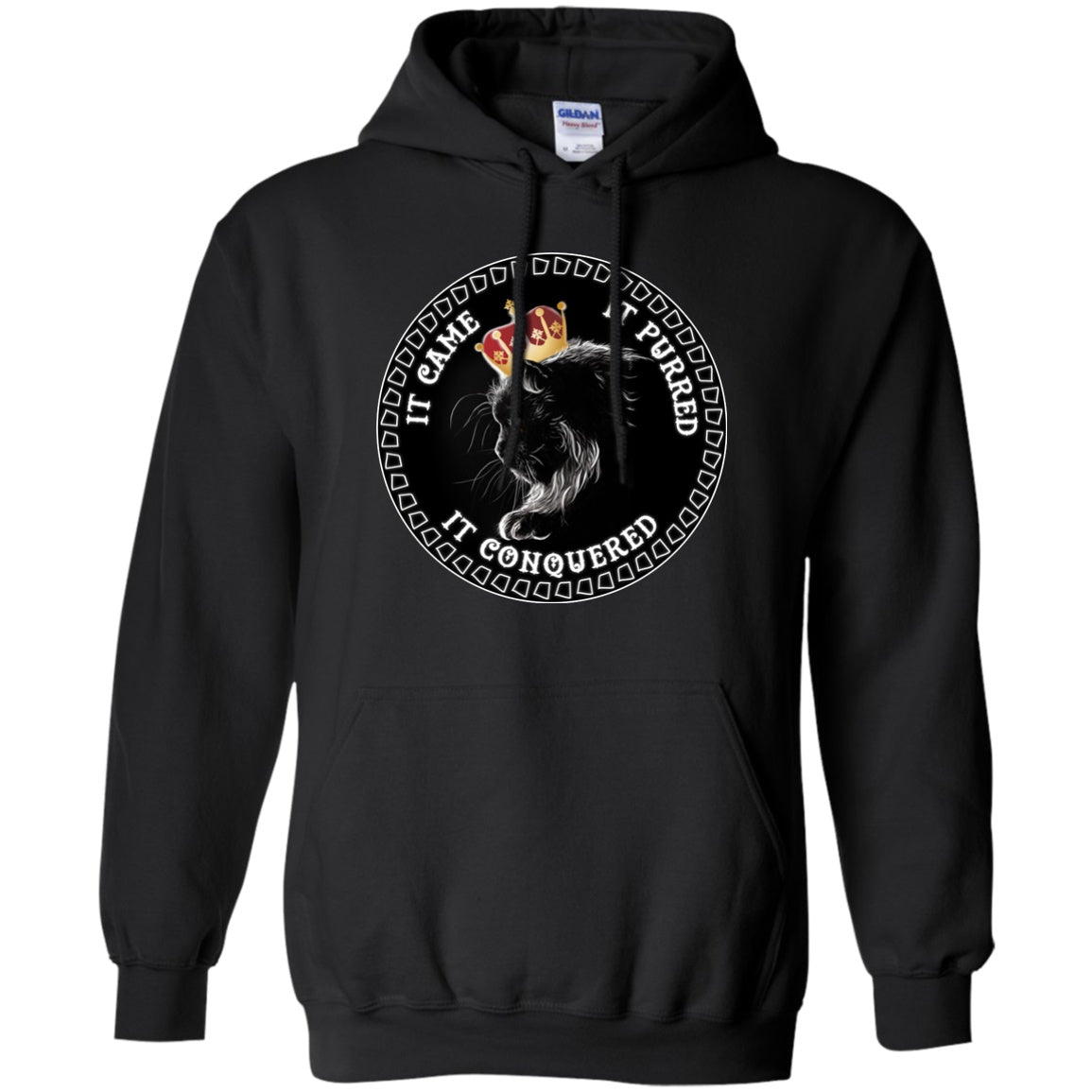 It Came It Purred It Conquered Cat Lovers Tees & Hoodies - GoneBold.gift