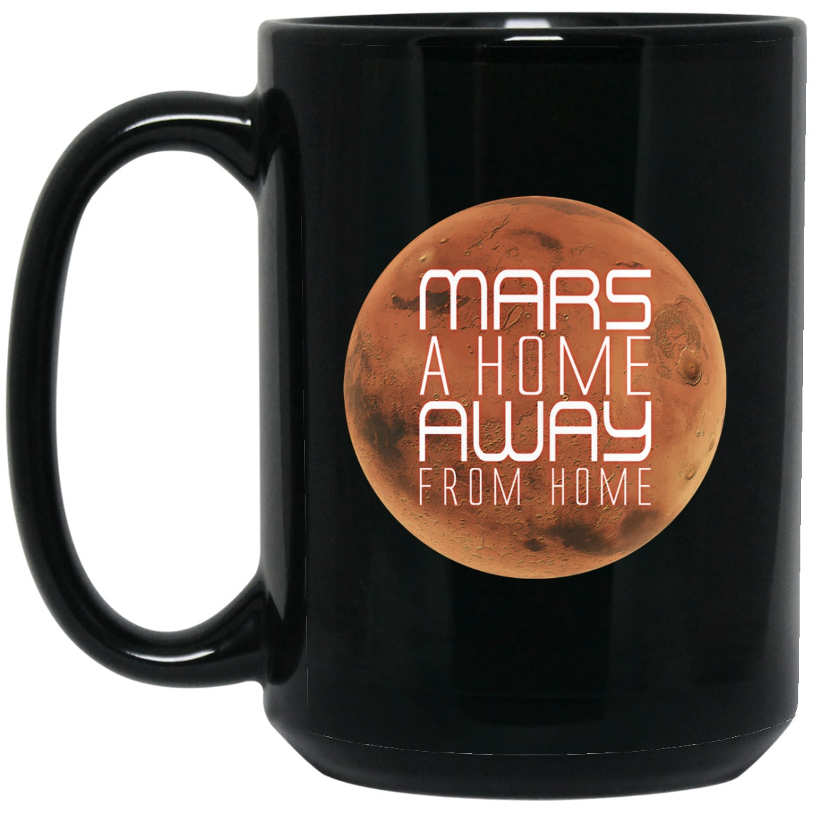 MARS Black Coffee Mugs - GoneBold.gift