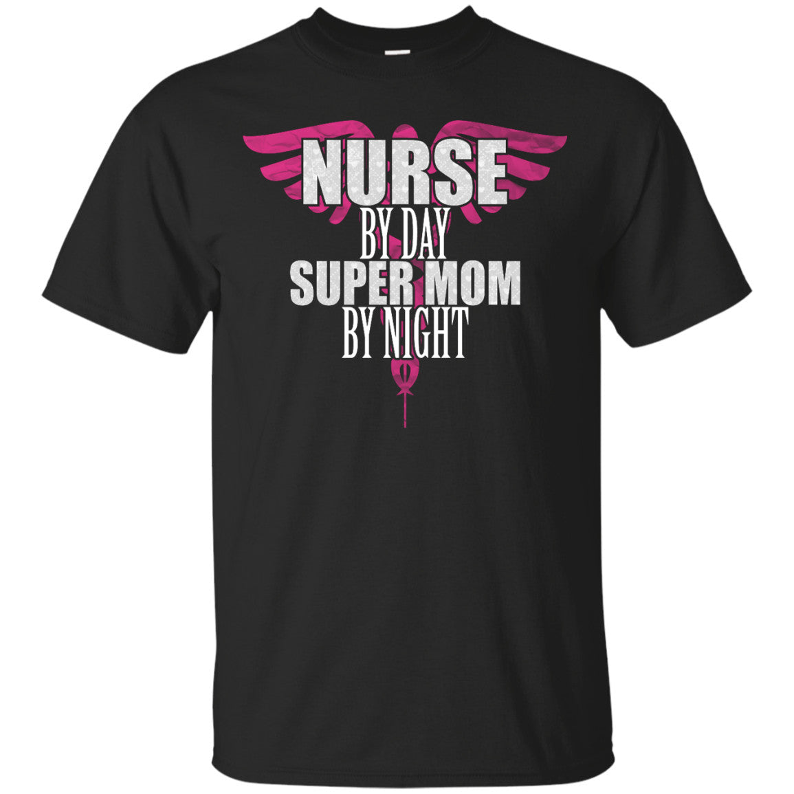 Nurse By Day Super Mom By Night Shirts - GoneBold.gift