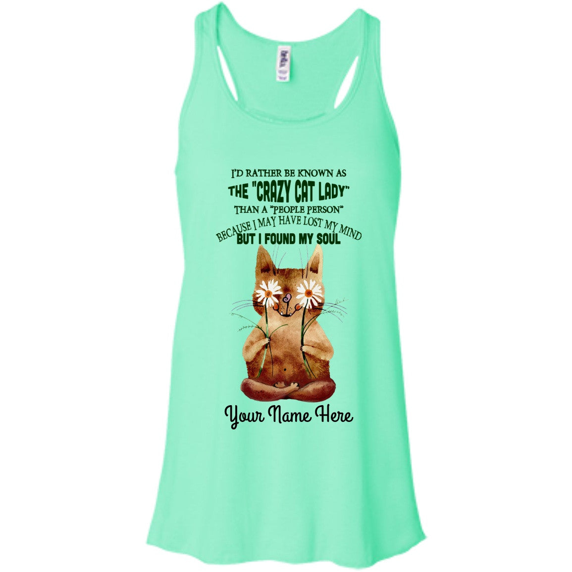 Personalized Found My Soul Cat Lady Shirts - GoneBold.gift