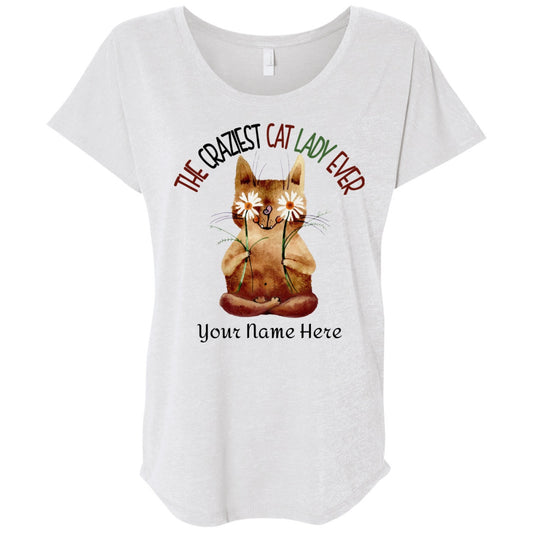 Personalized The Craziest Cat Lady Ever Shirts - GoneBold.gift