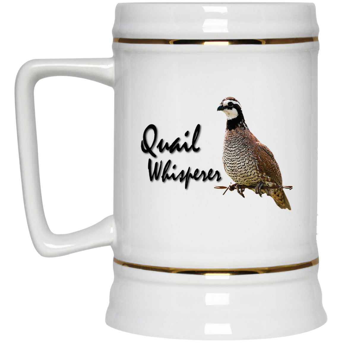 Quail Whisperer - Bobwhite Quail Mugs and Bottles - GoneBold.gift