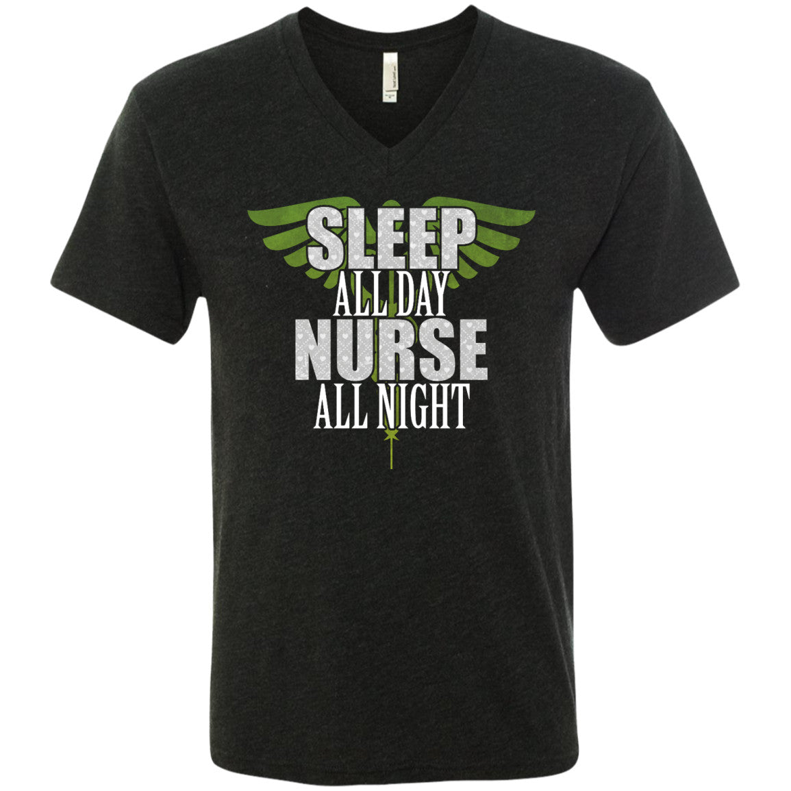 Sleep All Day Nurse All Night Tanks and Tees - GoneBold.gift