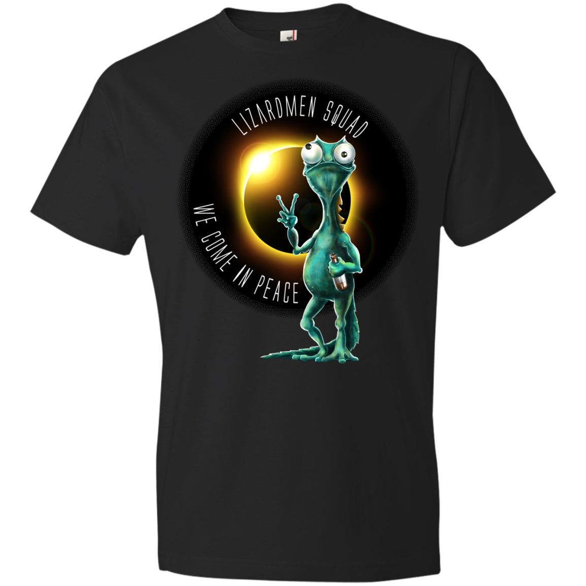 Solar Eclipse LIZARDMEN SQUAD Unisex T-shirts - GoneBold.gift