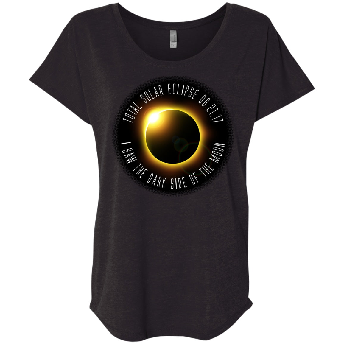 Total Solar Eclipse 2017 Shirts for Men Women - I Saw The Dark Side Of The Moon - GoneBold.gift