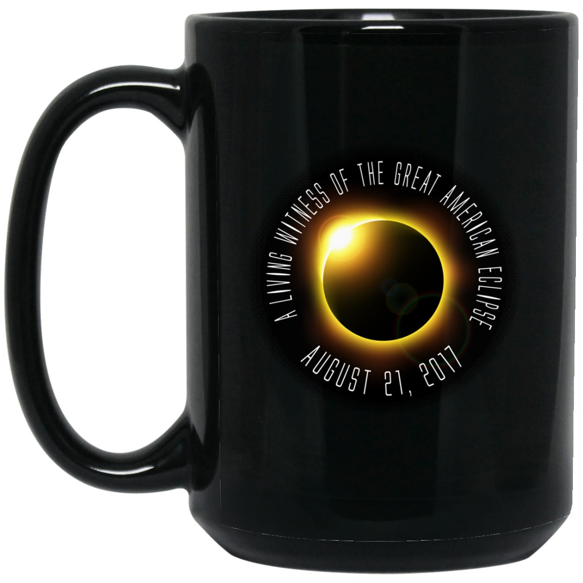 WITNESS Solar Eclipse Black Coffee Mugs - GoneBold.gift