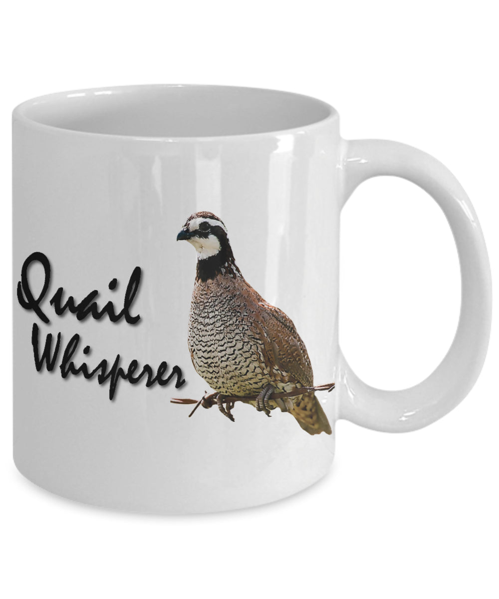 Quail Whisperer Bobwhite Quail 11 oz Mug - GoneBold.gift